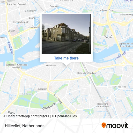 Hillevliet map