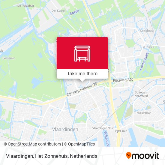 Vlaardingen, Het Zonnehuis map