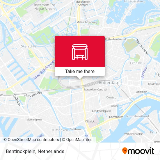 Bentinckplein map