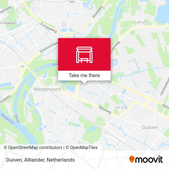 Duiven, Alliander map