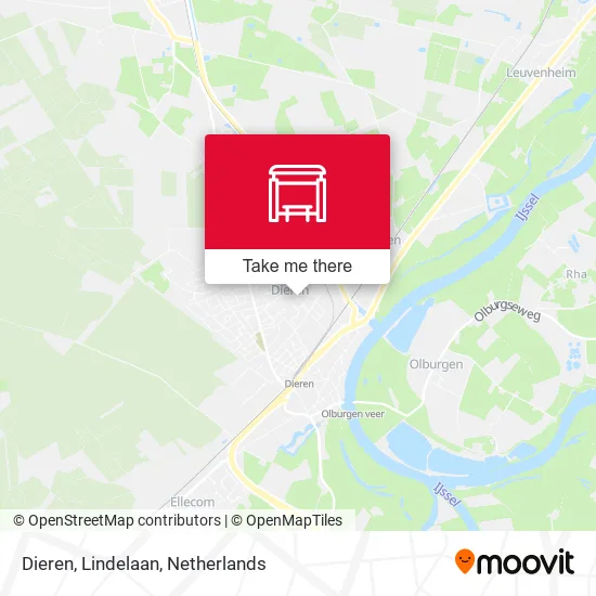 Dieren, Lindelaan map