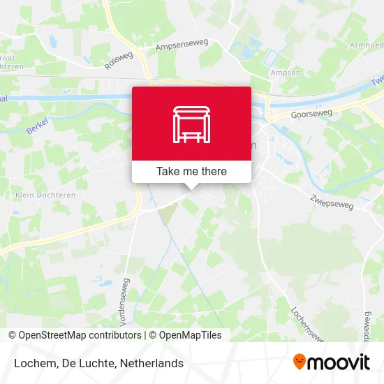 Lochem, De Luchte map