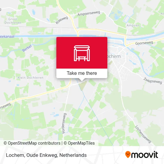 Lochem, Oude Enkweg map