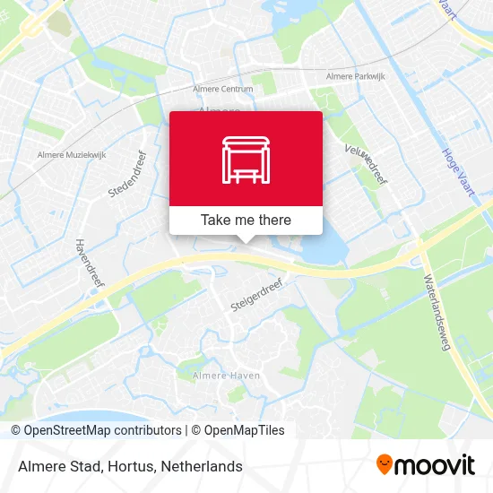 Almere Stad, Hortus map