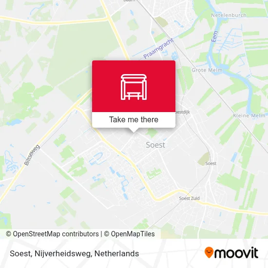 Soest, Nijverheidsweg Karte