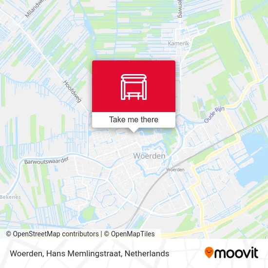 Woerden, Hans Memlingstraat map