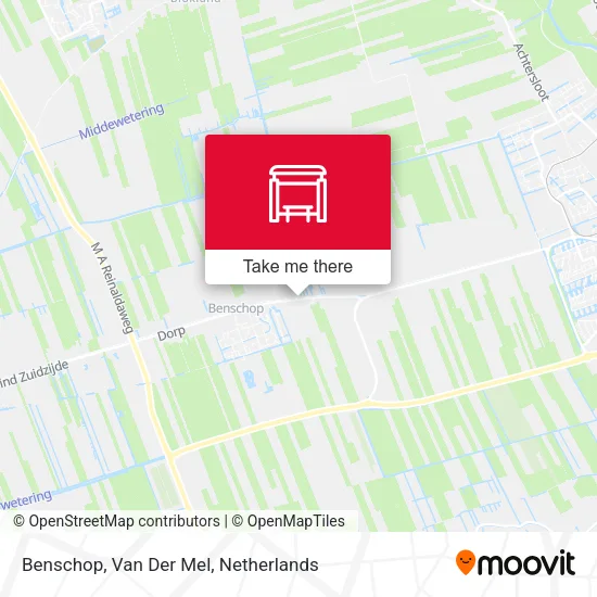 Benschop, Van Der Mel map