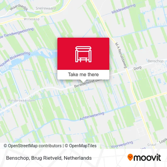 Benschop, Brug Rietveld map
