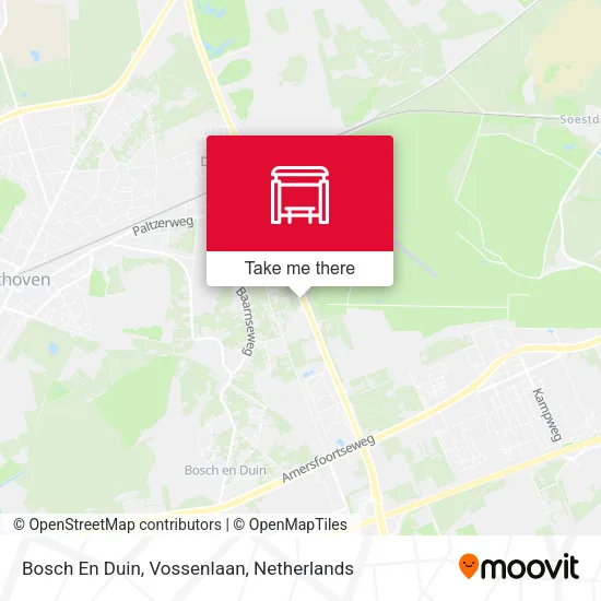 Bosch En Duin, Vossenlaan map