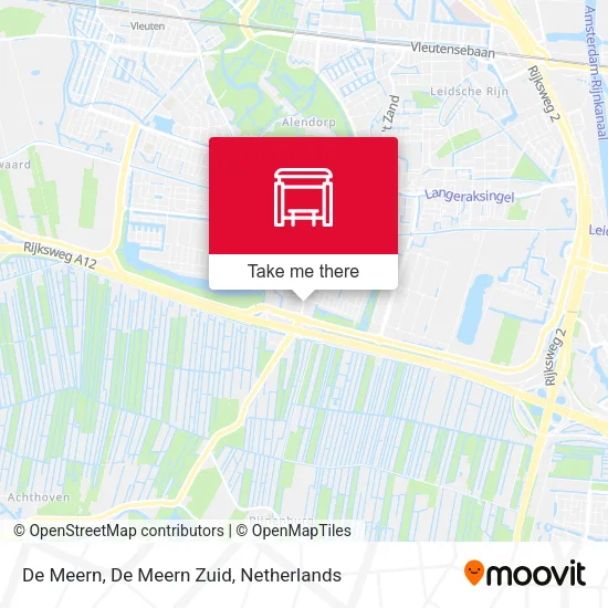 De Meern, De Meern Zuid map