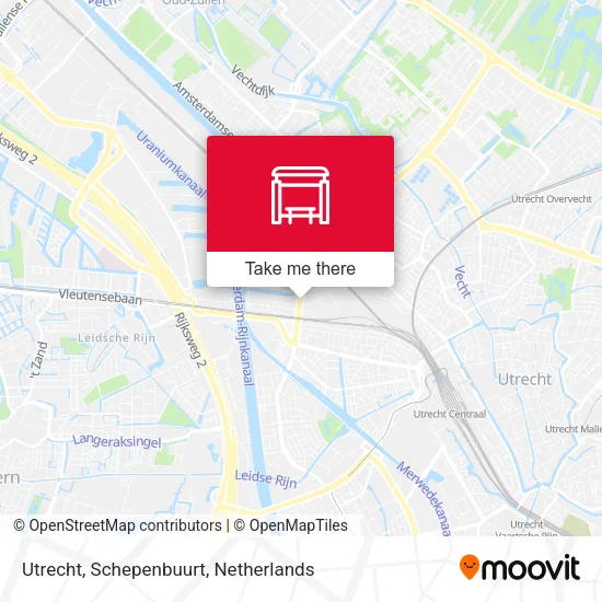 Utrecht, Schepenbuurt map