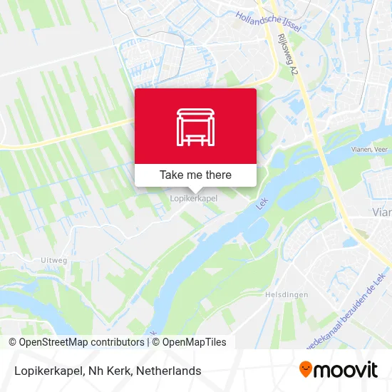 Lopikerkapel, Nh Kerk map