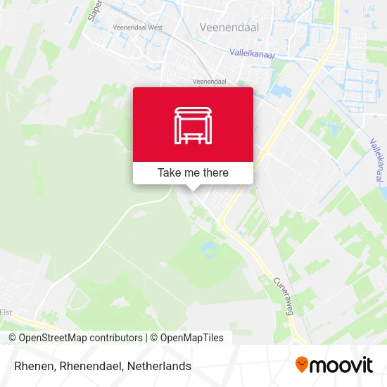 Rhenen, Rhenendael map