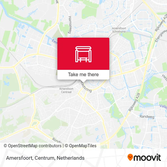 Amersfoort, Centrum map