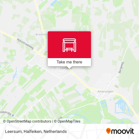 Leersum, Halfeiken map