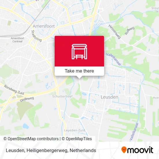 Leusden, Heiligenbergerweg map