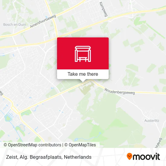 Zeist, Alg. Begraafplaats map