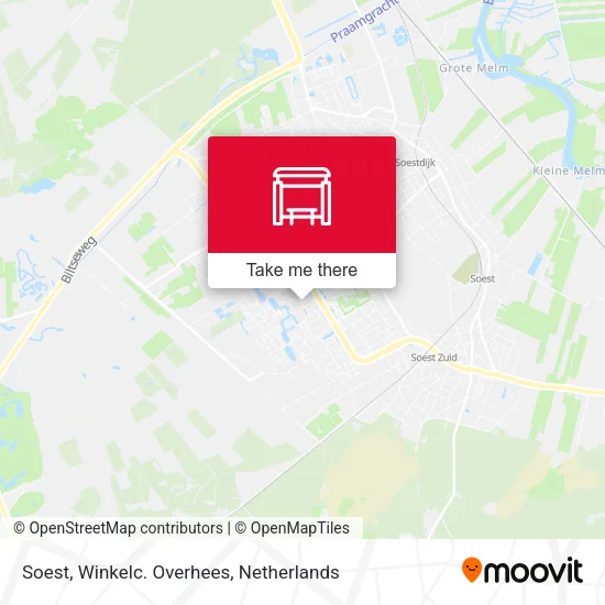 Soest, Winkelc. Overhees map