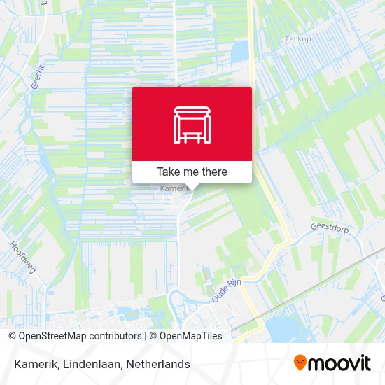 Kamerik, Lindenlaan map