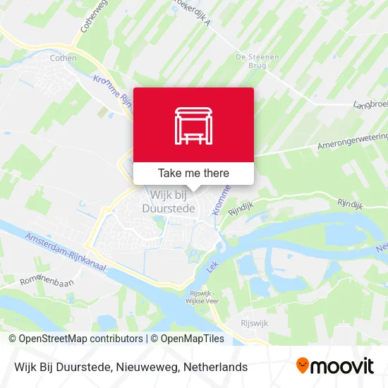 Wijk Bij Duurstede, Nieuweweg map