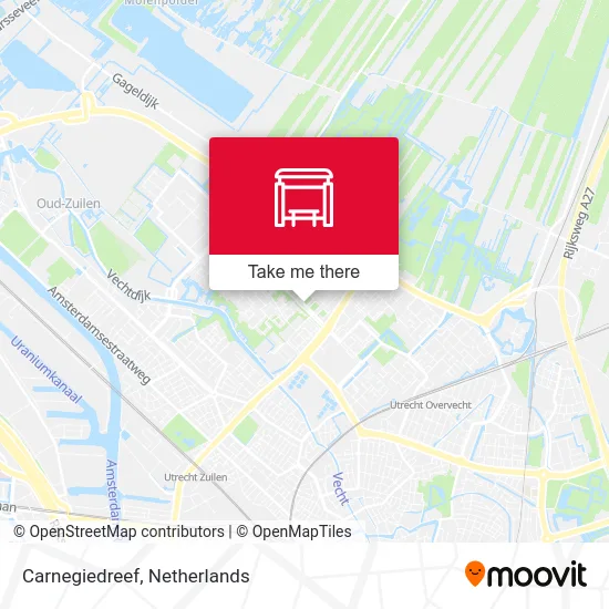 Carnegiedreef map