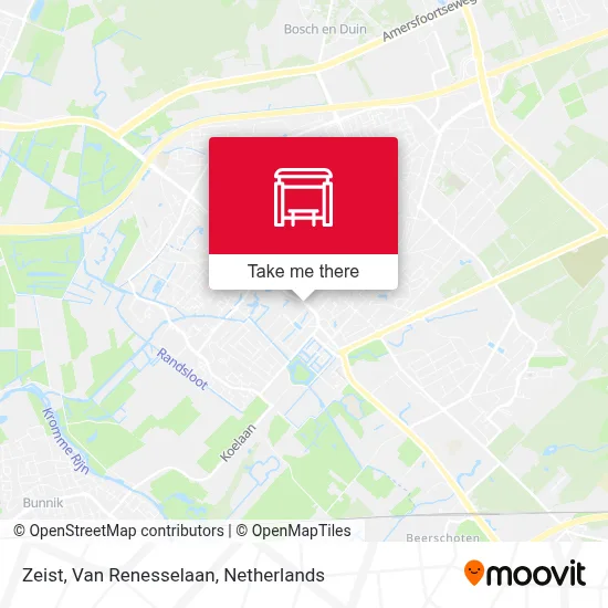 Zeist, Van Renesselaan map