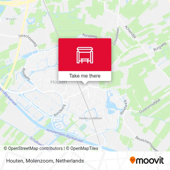 Houten, Molenzoom map