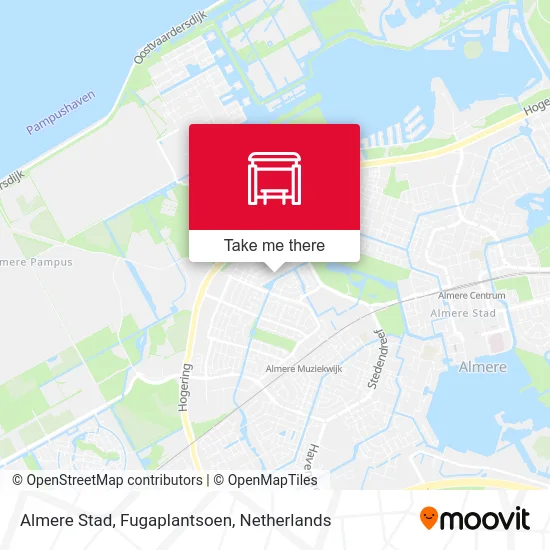 Almere Stad, Fugaplantsoen map