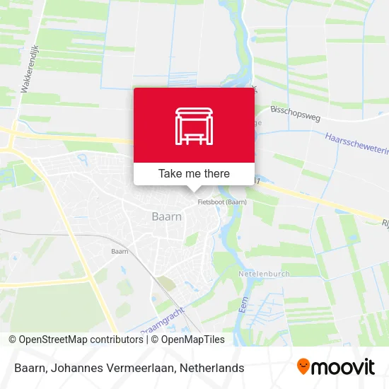 Baarn, Johannes Vermeerlaan map