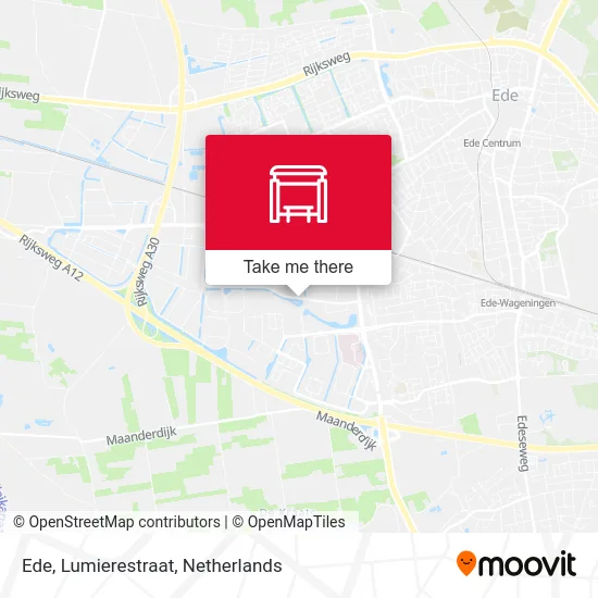 Ede, Lumierestraat map