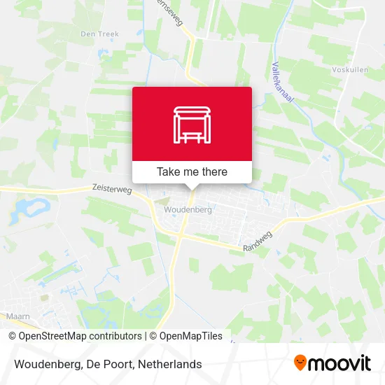Woudenberg, De Poort map