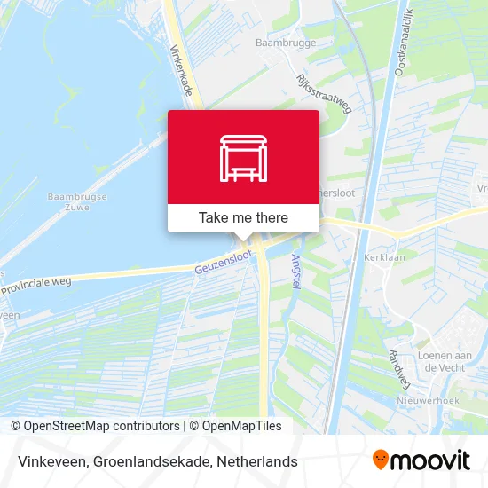 Vinkeveen, Groenlandsekade map