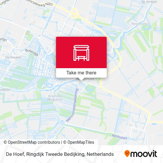 De Hoef, Ringdijk Tweede Bedijking map