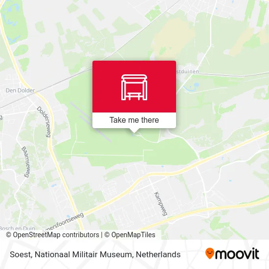 Soest, Nationaal Militair Museum map