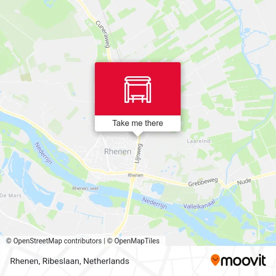 Rhenen, Ribeslaan map