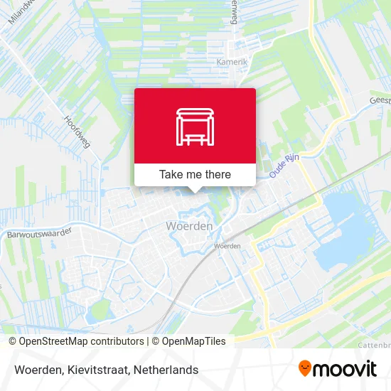 Woerden, Kievitstraat map