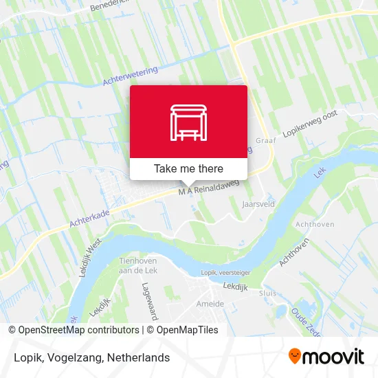 Lopik, Vogelzang map
