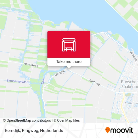 Eemdijk, Ringweg Karte