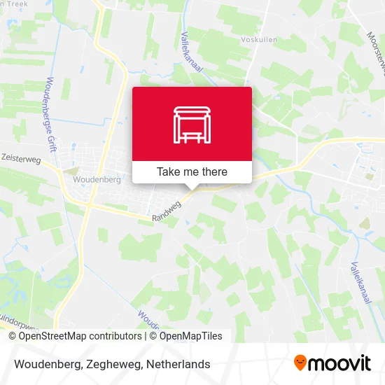 Woudenberg, Zegheweg map