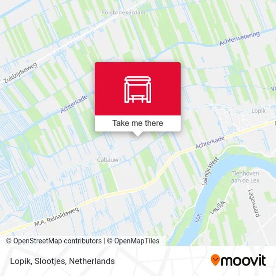 Lopik, Slootjes Karte