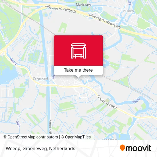 Weesp, Groeneweg map