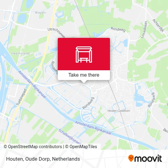 Houten, Oude Dorp map