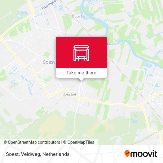 Soest, Veldweg map