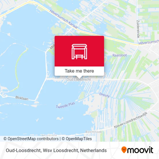 Oud-Loosdrecht, Wsv Loosdrecht Karte