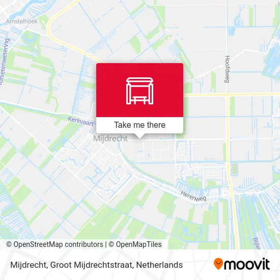 Mijdrecht, Groot Mijdrechtstraat map
