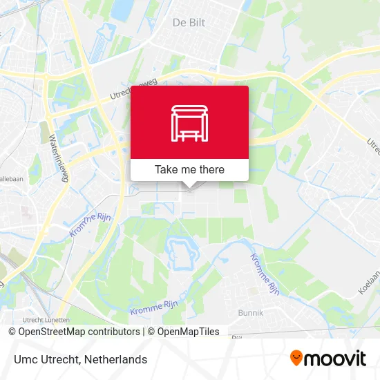 Umc Utrecht map