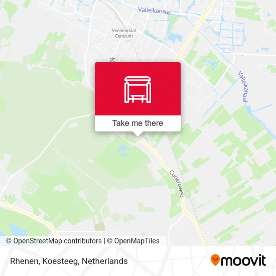Rhenen, Koesteeg map