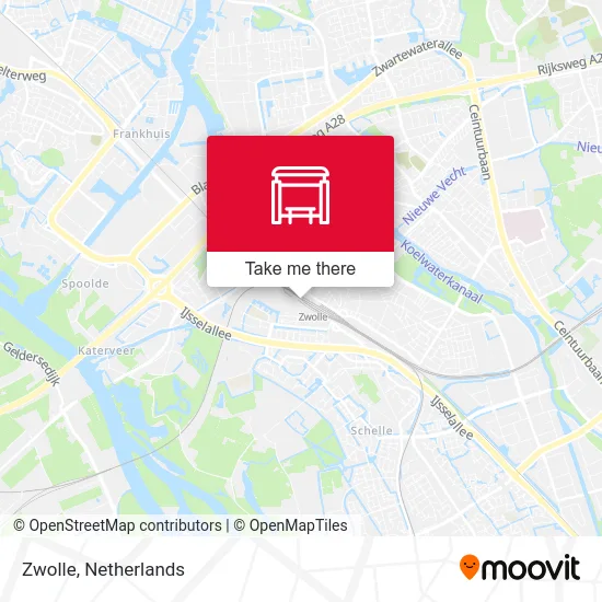 Zwolle map