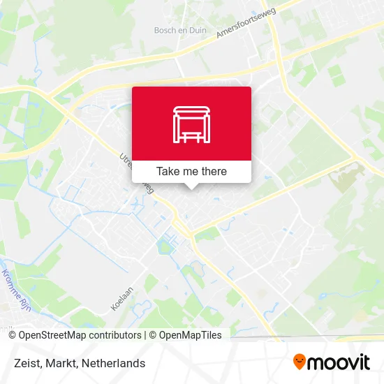 Zeist, Markt map