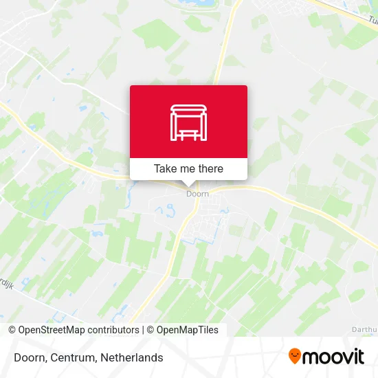 Doorn, Centrum map